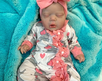 Handmade Weighted Reborn Baby Doll: 20-inch Realistic Girl/Boy Doll