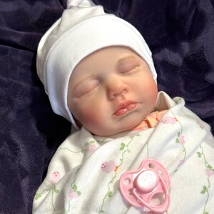 Realistic Reborn Baby Doll: 20 Inch Handmade Weighted Newborn