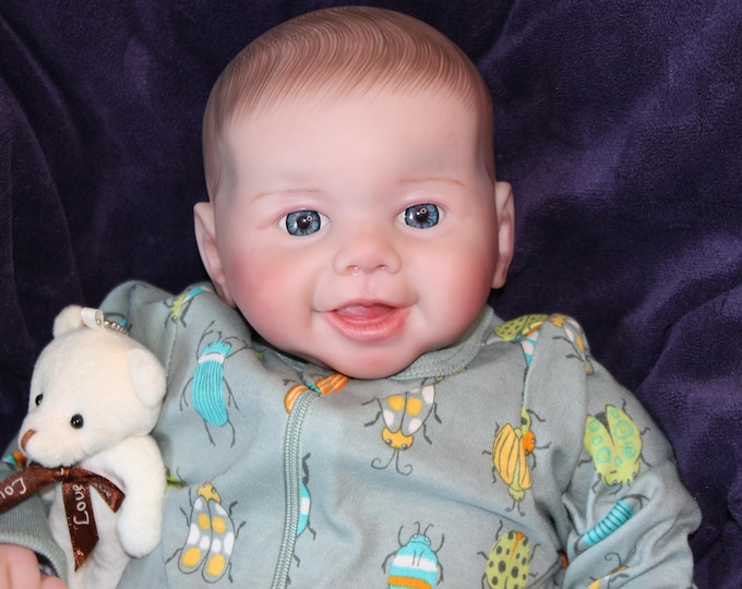 Lifelike Reborn Baby Doll 18” - Lucas