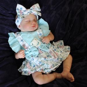 Lifelike Reborn Baby Doll 20” 2 to 8 Pounds Weighted Newborn Baby Girl/Boy Soft Heavy Baby Dolls For Children Child Friendly Gifts For Girls