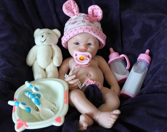 Micro Mini Preemie Silicone Dolls