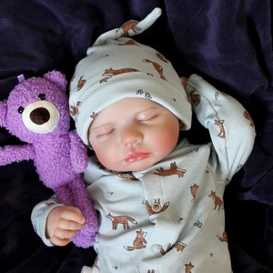 Lifelike Reborn Baby Doll 20” 2 to 7 Pounds Weighted Newborn Baby Girl/Boy Soft Heavy Baby Dolls For Children Child Friendly Gifts For Girls