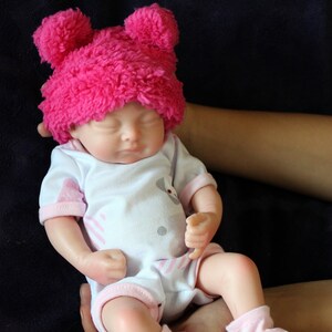 11&quot; Preemie Full Silicone Doll: Squishy Body Reborn Doll