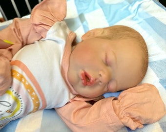 Reborn Baby Alessandro by Cassie Ann Love, 20 Inches With Full