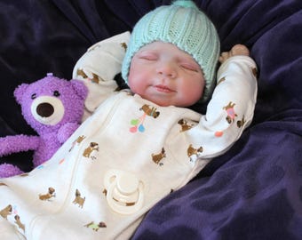 Muñeca Reborn con Peso: Muñeca Prematura Realista de 45 cm, Regalo para Niñas