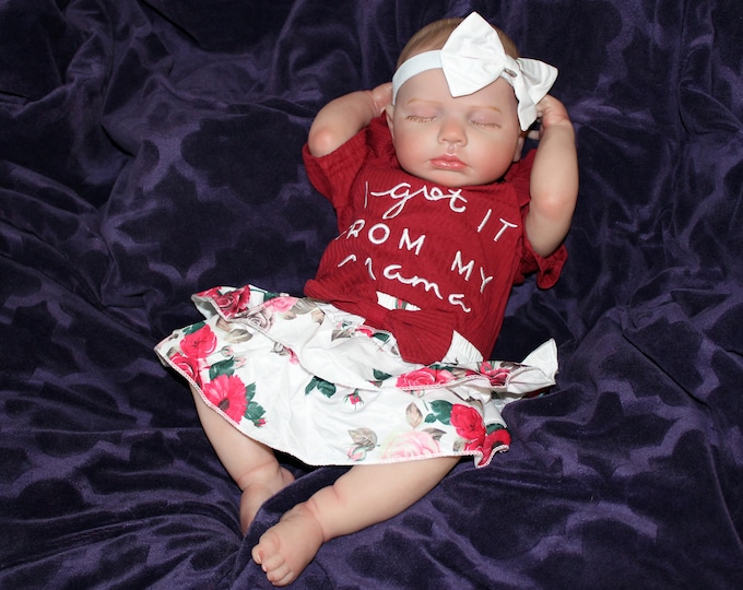 Lifelike Reborn Baby Doll 20” 2 to 8 Pounds