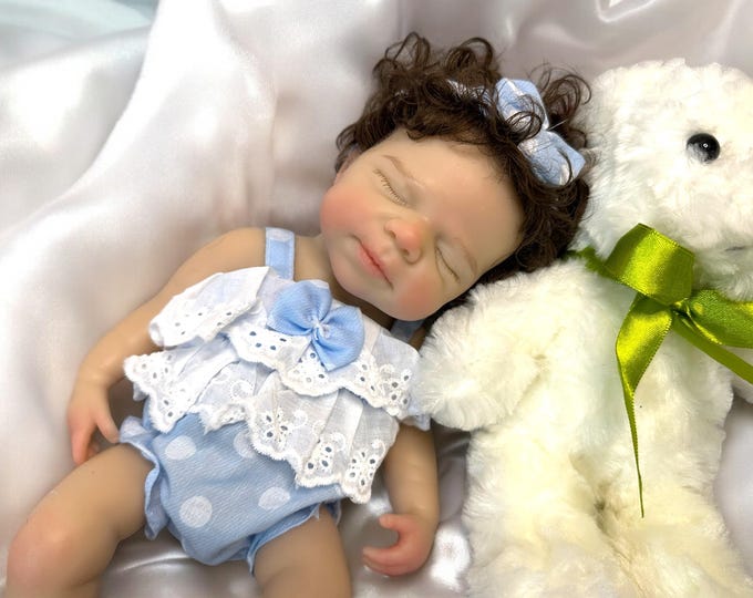 Preemie Full Platinum Silicone Doll - 13" 2.3 lbs