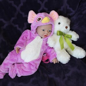 Realistic Full Body Silicone Baby Doll Reborn Preemie 14" 3.4 lbs Platinum Silicone Dolls Lifelike Real Weighted Babies Ecoflex Bathtub Baby