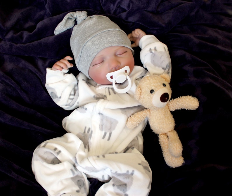 8 Pounds Weighted Newborn Lifelike Reborn Baby Doll 20 inch Baby Girl/Boy Soft Heavy Baby Dolls For Children Child Friendly First Play Dolls