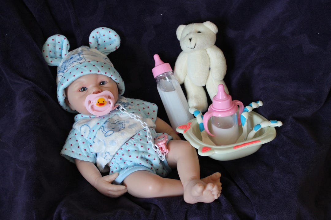 Preemie Silicone Dolls Realistic Real Lifelike Micro Mini Baby Doll ...
