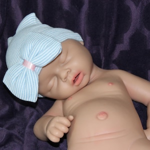 Full Silicone Doll Squishy Body Reborn Platinum Silicone Dolls Realistic Newborn Real Lifelike Weighted Babies Bathtub Baby 20&quot; 7.5 pounds