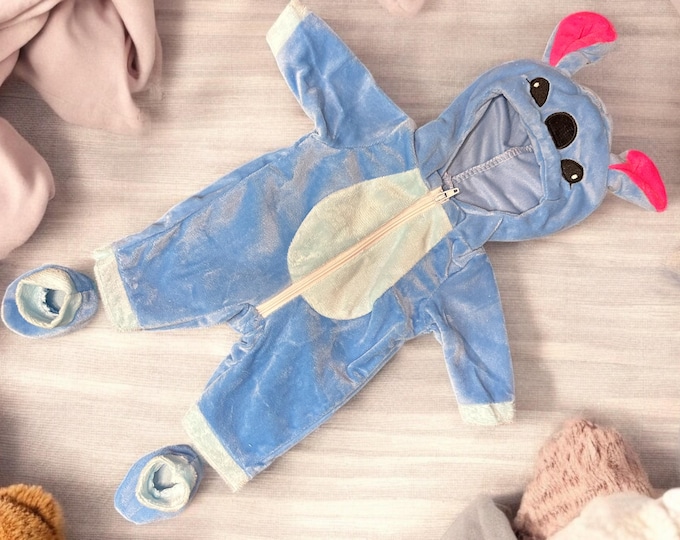 14 Inch Baby Doll Blue Kola Outfit