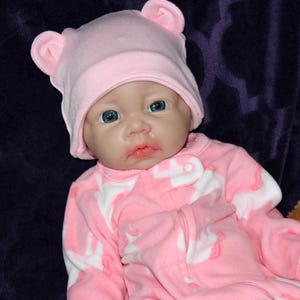 Full Silicone Doll Squishy Body Reborn Platinum Silicone Dolls Realistic Newborn Real Lifelike Weighted Babies Bathtub Baby 17&quot; 5.3 pounds