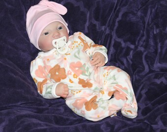 Muñeca bebé renacida realista: Recién nacida de 48 cm con peso, Emily Harper