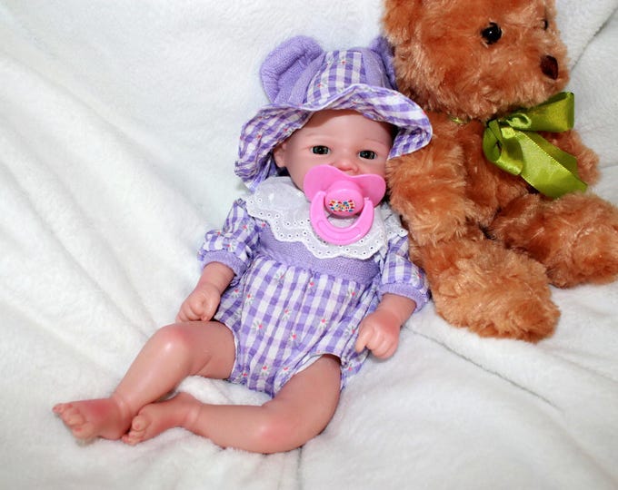 Silicone Baby Doll 13" 2.1lbs