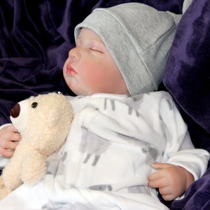 8 Pounds Weighted Newborn Lifelike Reborn Baby Doll 20 inch Baby Girl/Boy Soft Heavy Baby Dolls For Children Child Friendly First Play Dolls