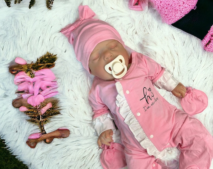 Lifelike Reborn Baby Doll 20” 2 to 8 Pounds