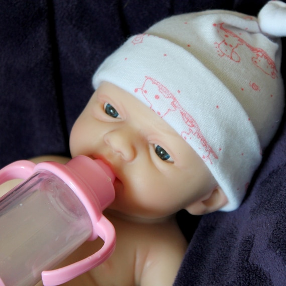 Preemie Full Platinum Silicone Doll - 12" 2.6 lbs