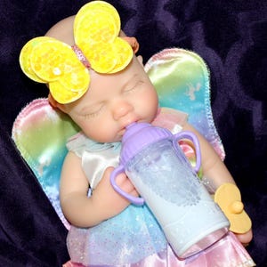 Silicone Baby Doll Full Body Reborn Preemie 13" 2.3lbs Platinum Silicone Dolls Realistic Real Lifelike Weighted Babies Ecoflex Bathtub Baby