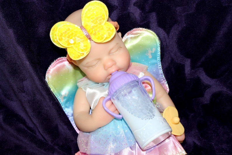 Silicone Baby Doll Full Body Reborn Preemie 13" 2.3lbs Platinum Silicone Dolls Realistic Real Lifelike Weighted Babies Ecoflex Bathtub Baby