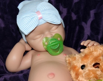 Muñeca bebé reborn de silicona completa: Muñeca realista de recién nacido de 20 pulgadas