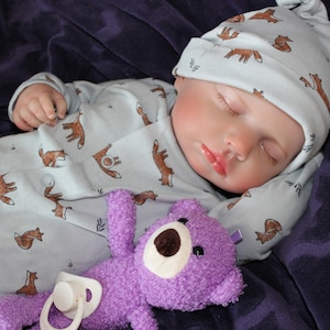Lifelike Reborn Baby Doll 20” 2 to 7 Pounds Weighted Newborn Baby Girl/Boy Soft Heavy Baby Dolls For Children Child Friendly Gifts For Girls