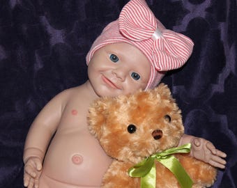 Vollsilikon Reborn Baby Doll: Realistische Lebensechtes Gewichtetes Neugeborenes 45 cm