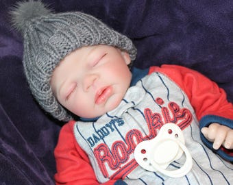 Weighted Reborn Baby Doll: 17-inch Realistic Preemie, 4 lbs