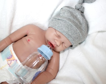 18 Inch Realistic Silicone Reborn Doll: Weighted Handmade Baby Doll