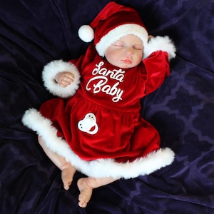 Painted Finished Reborn 2 to 8 Pounds Lifelike Baby Doll 20” Weighted Newborn Baby Heavy Dolls For Children Child Friendly Gifts For Girls