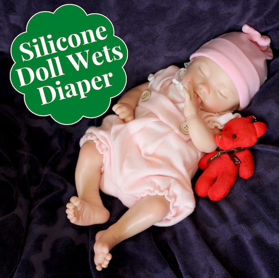Drink and Wet Silicone Dolls 13 Inch Girl