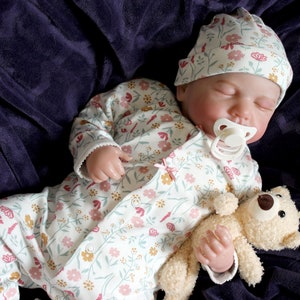 Weighted Newborn Lifelike Reborn Baby Doll 20 inch Girl/Boy Soft Heavy Baby Dolls For Children Child Friendly First Play Dolls 2 to 8 lbs