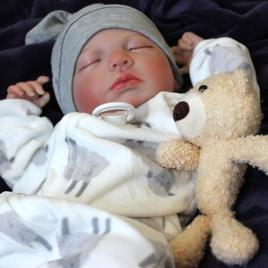 8 Pounds Weighted Newborn Lifelike Reborn Baby Doll 20 inch Baby Girl/Boy Soft Heavy Baby Dolls For Children Child Friendly First Play Dolls