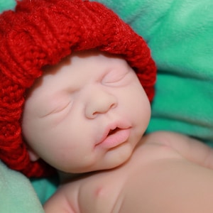 12" Preemie volledig siliconen rebornpop – squishy platina siliconen lichaam
