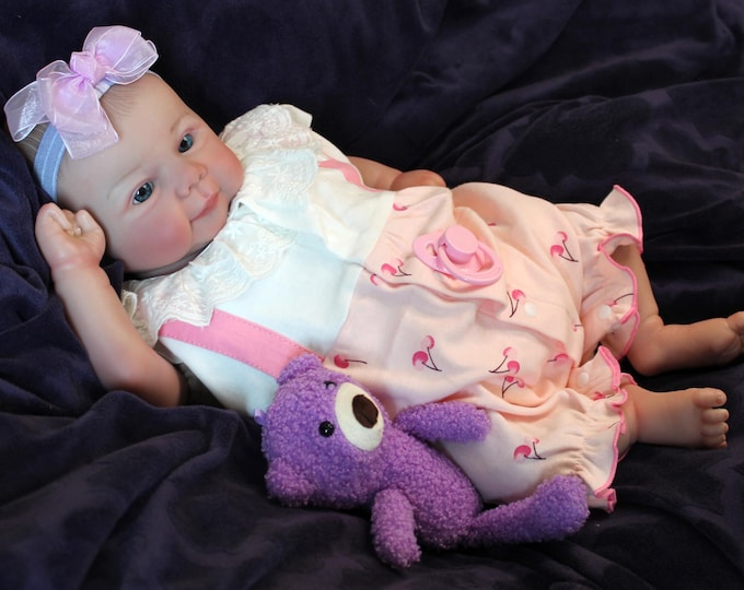 Lifelike Reborn Baby Doll 20” 4 to 6 lbs Weighted Newborn Baby Girl or Boy Soft Heavy Baby Dolls For Children Child Friendly Gifts For Girls