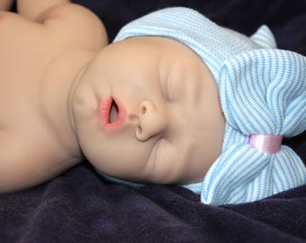 Platinum Silikon Reborn Puppe, Lebensechtes Baby, 43cm