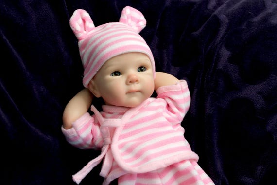 Realistic Silicone Preemie Baby Doll: 13" Reborn Ecoflex Doll