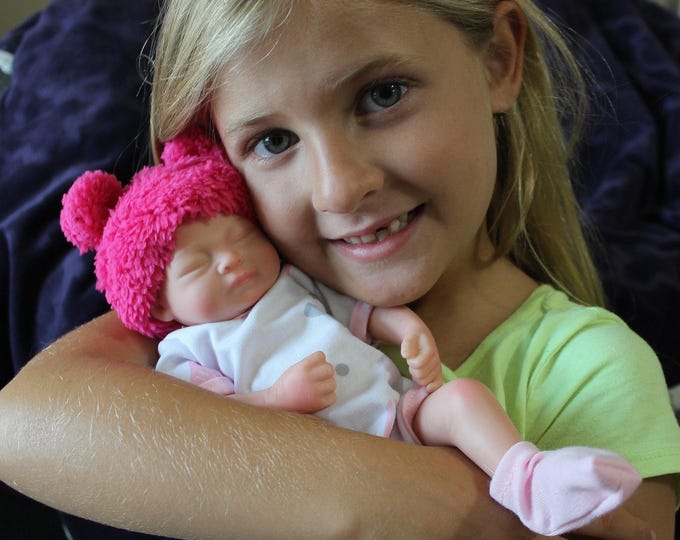 Micro Mini Preemie Silicone Dolls