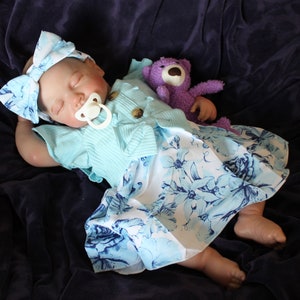 Painted Finished Reborn 2 to 8 Pounds Lifelike Baby Doll 20” Weighted Newborn Baby Heavy Dolls For Children Child Friendly Gifts For Girls
