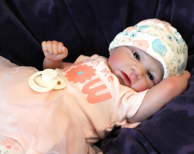 Lifelike Reborn Baby Doll 16” - Kinsley