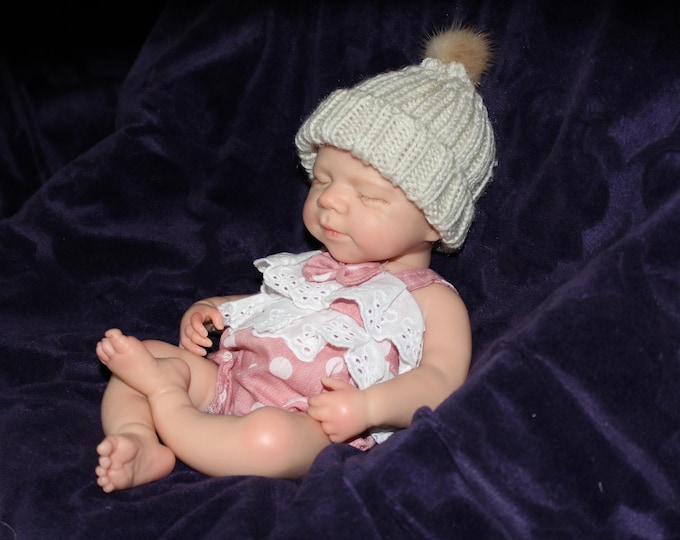 Preemie Full Platinum Silicone Doll - 13" 2.3 lbs