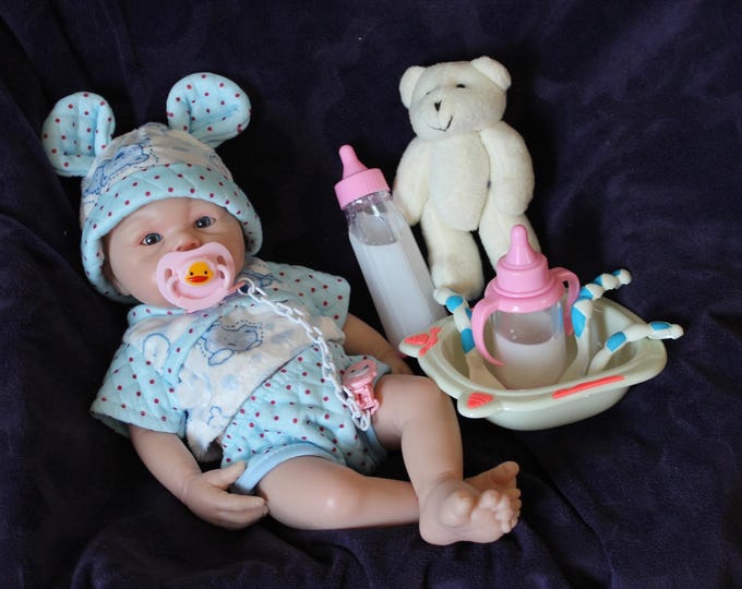 Micro Mini Preemie Silicone Dolls
