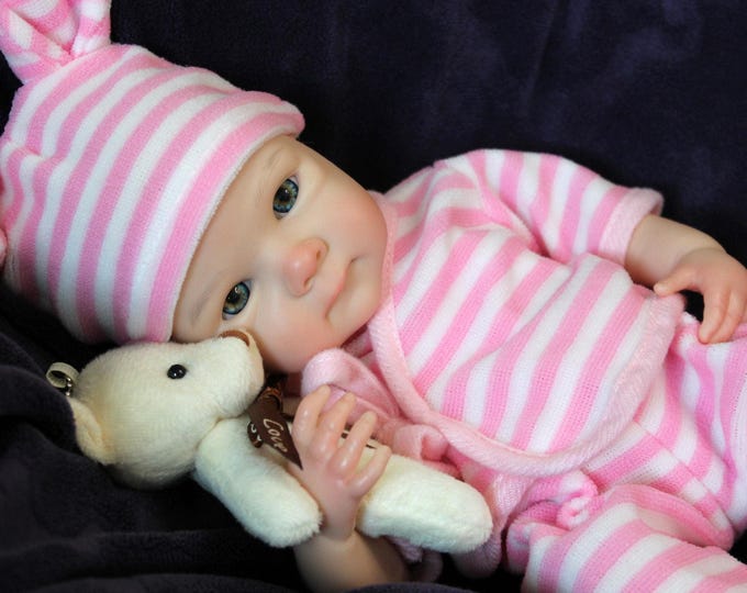 Preemie Full Platinum Silicone Doll - 13" 2 lbs