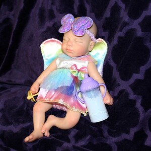 Silicone Baby Doll Full Body Reborn Preemie 13" 2.3lbs Platinum Silicone Dolls Realistic Real Lifelike Weighted Babies Ecoflex Bathtub Baby