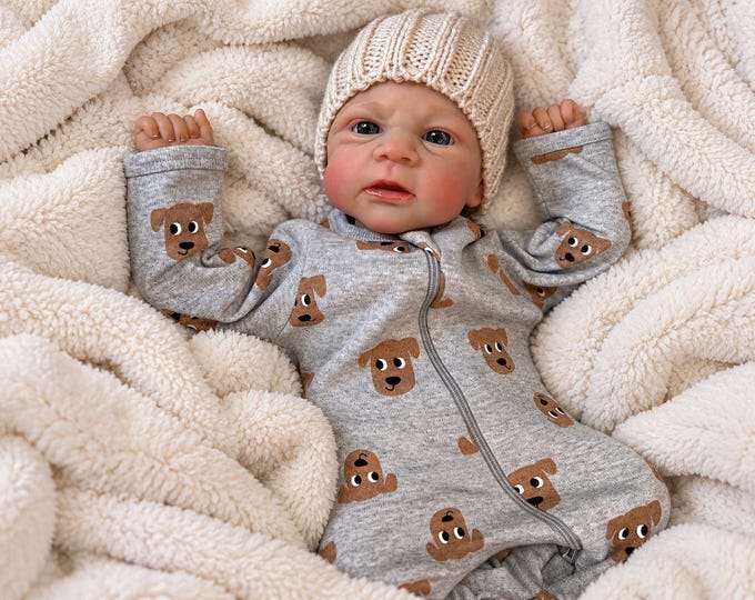 Lifelike Reborn Baby Doll 16” - Kinsley