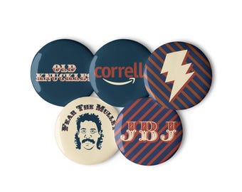 Indianapolis Clowns - Banana Ball - Set of pin buttons