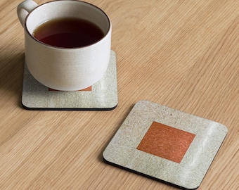 Market Basket Cork-back coaster