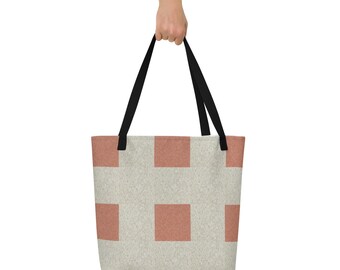 Mahket Basket - All-Over Print Large Tote Bag