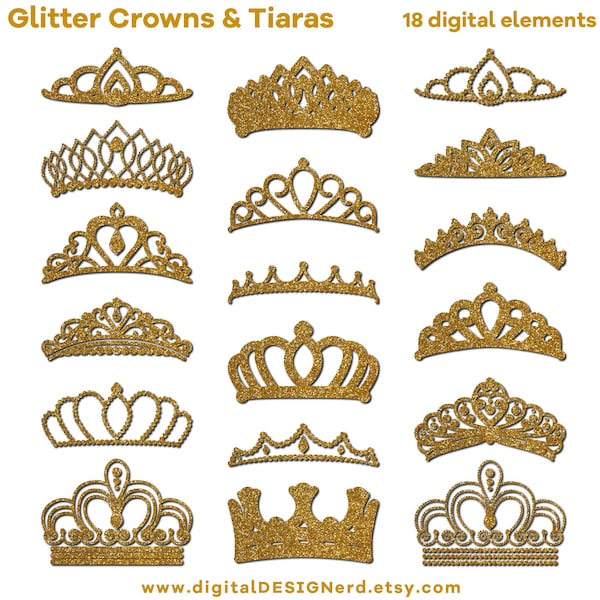 Crowns and Tiaras Etsy
