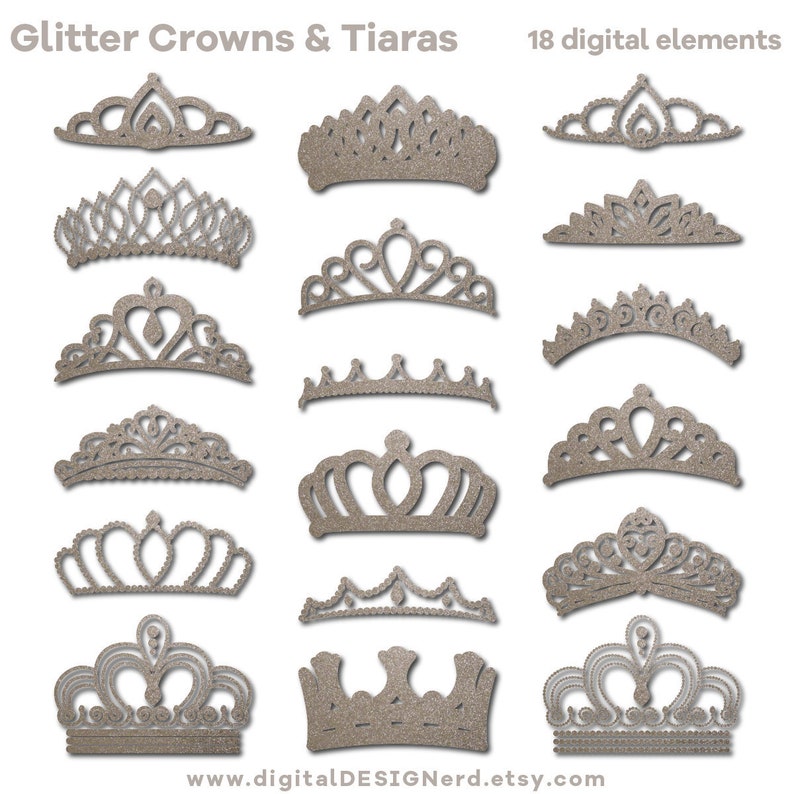 Clip Art Crowns Tiaras Silver Glitter 18 Digital Etsy clip-art-crowns-tiaras-silver-glitter-18-digital-etsy